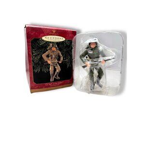 Hallmark GI Joe Action Soldier Ornament 35th Anniversary w/ Box 1999